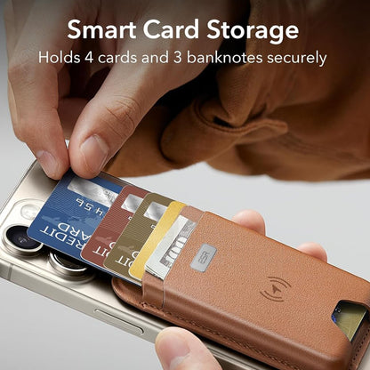 Портфейл Magsafe, ESR, Classic Geo, Кафяв