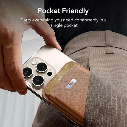 Портфейл Magsafe, ESR, Classic Geo, Кафяв