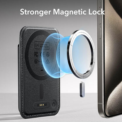 Портфейл MagSafe, ESR, Classic Geo, Черен