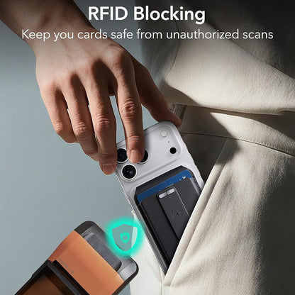 Портфейл MagSafe, ESR, Findy my Wallet, Черен