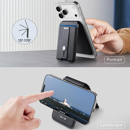 Портфейл MagSafe, ESR, Findy my Wallet, Черен