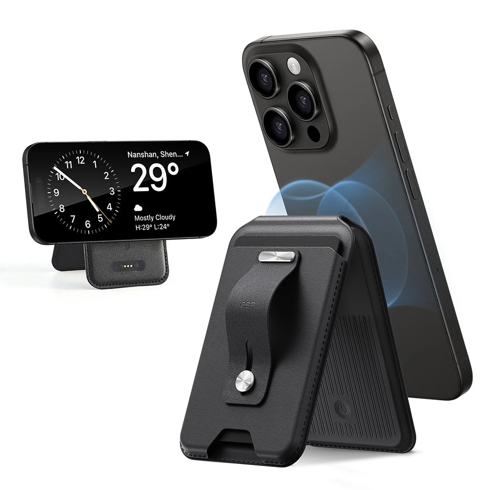 Portofel MagSafe, ESR, Findy my Wallet 3C, Черен