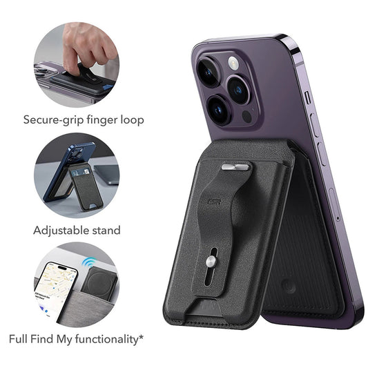 Portofel MagSafe, ESR, Findy my Wallet 3C, Черен