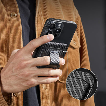 Портфейл Magsafe, ESR, Findy my Wallet Carbon, Черен