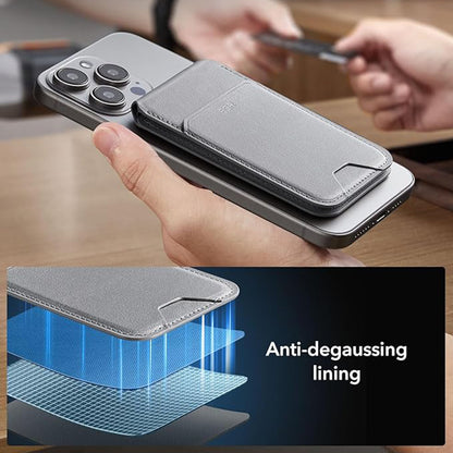 Портфейл Magsafe, ESR, Сив