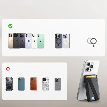 Portofel MagSafe, Joyroom, JR-ZS432, Черен