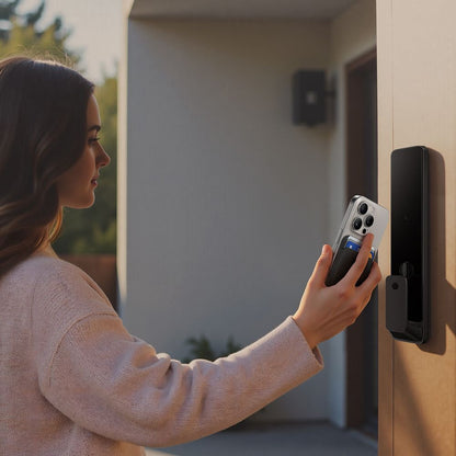 MagSafe Wallet, McDodo, WH-7920 Napa, Black