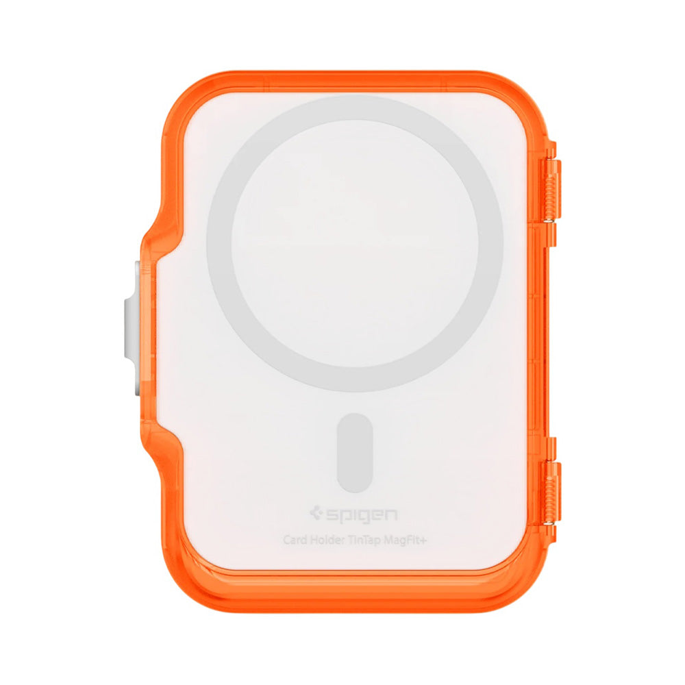 Портфейл MagSafe, Spigen, TinTap MagFit+, Сатенено оранжево AFA11381