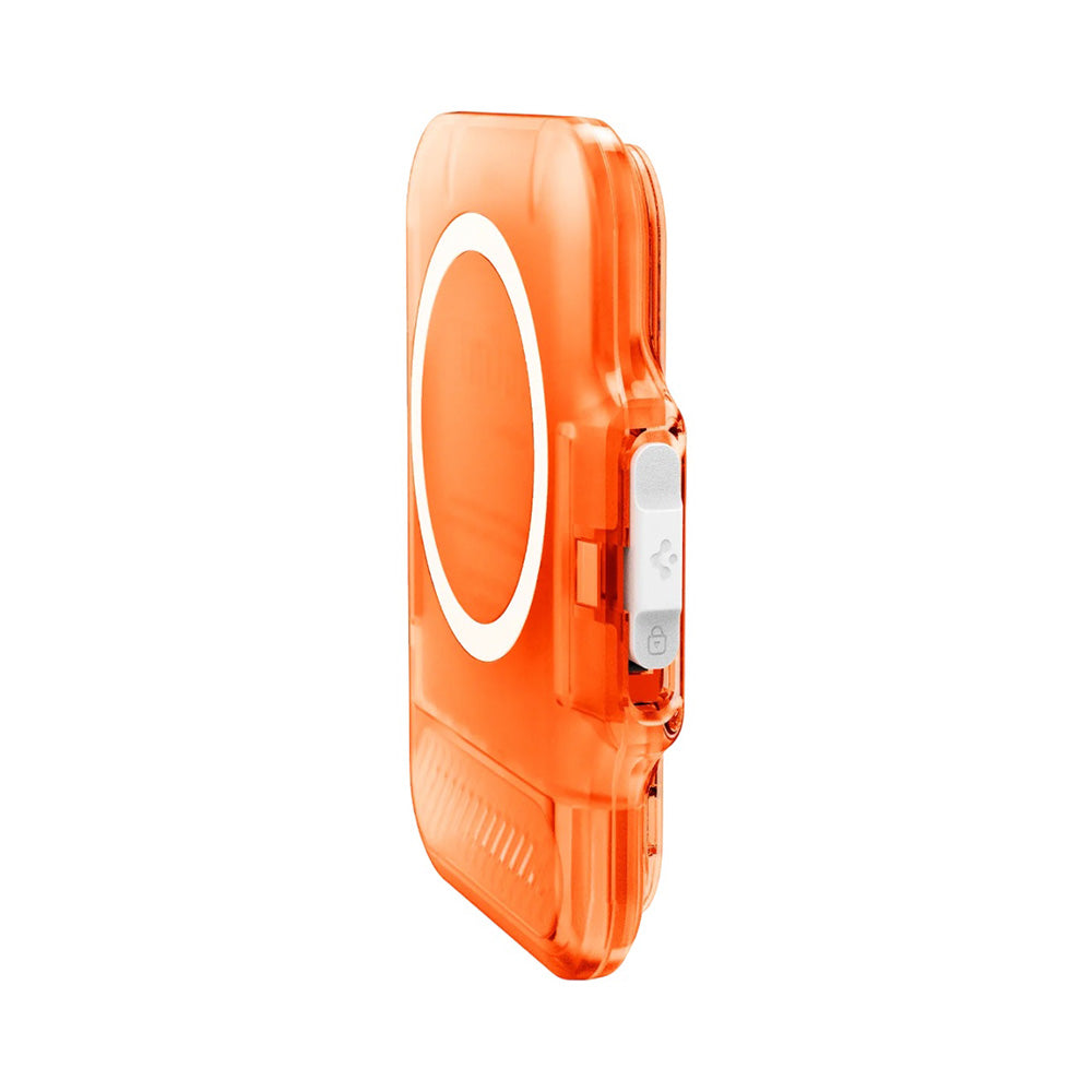 Портфейл MagSafe, Spigen, TinTap MagFit+, Сатенено оранжево AFA11381