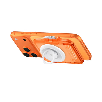 Портфейл MagSafe, Spigen, TinTap MagFit+, Сатенено оранжево AFA11381