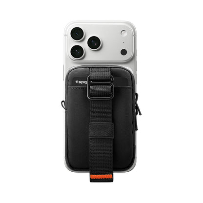 Портфейл MagSafe, Spigen, TinTap ZIP MagFit 2, Черен AFA11564