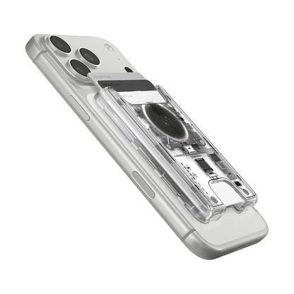 Портфейл MagSafe, Spigen, Ultra Hybrid Zero One, Прозрачен AFA11403