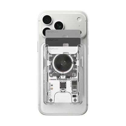 Портфейл MagSafe, Spigen, Ultra Hybrid Zero One, Прозрачен AFA11403