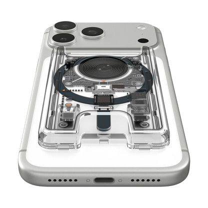Портфейл MagSafe, Spigen, Ultra Hybrid Zero One, Прозрачен AFA11403