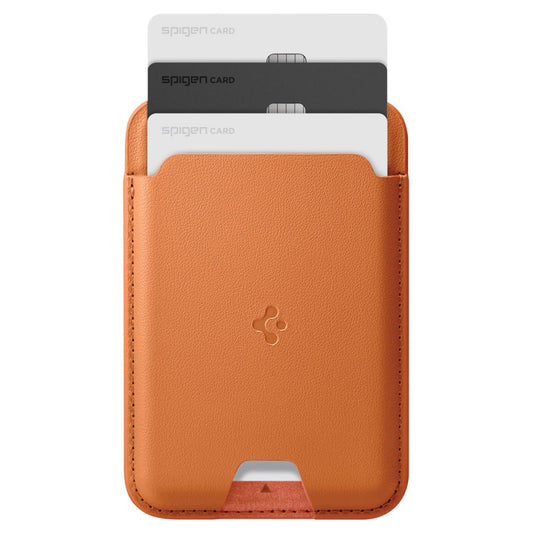 Портфейл MagSafe, Spigen, Valentinus MagFit, Оранжев AFA11339