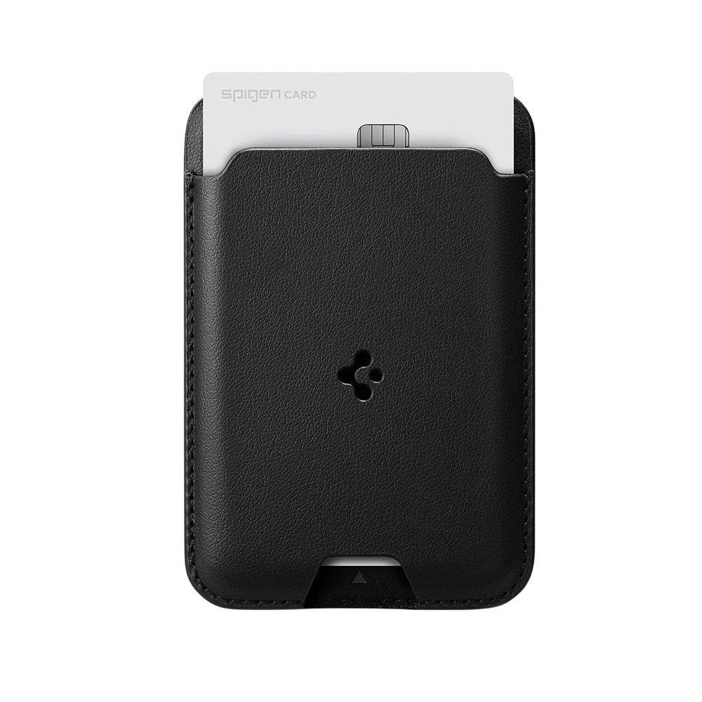 MagSafe Wallet, Spigen, Valentinus MagFit 2 Cards, Black AMP02284