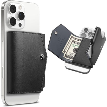 Портфейл Magsafe, Spigen, Valentinus Pro, Черен