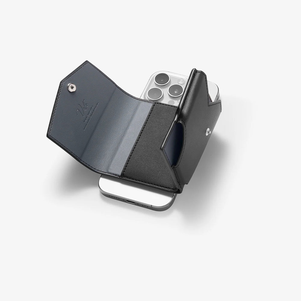 Портфейл Magsafe, Spigen, Valentinus Pro, Черен