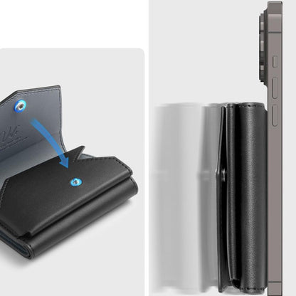 Портфейл Magsafe, Spigen, Valentinus Pro, Черен