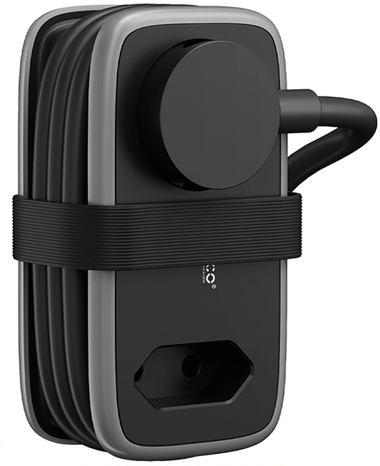 Удължител Orico APP, 2 x Schuko - 2 x USB-A - 1 x USB-C, Черно Сиво