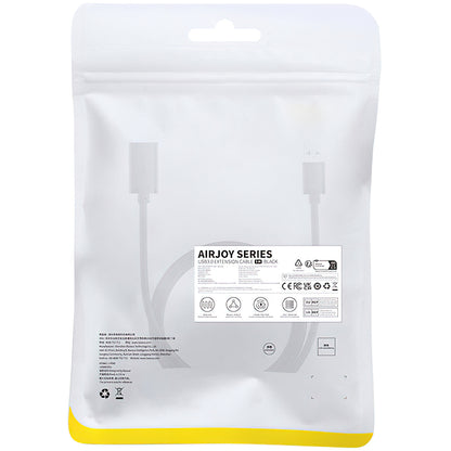 Baseus AirJoy Series USB 3.0 Extension, 1m, Black B00631103111-00