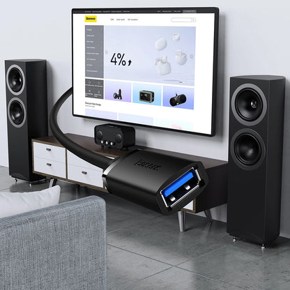 Удължител USB 3.0 Baseus AirJoy, 3m, Черен B00631103111-04