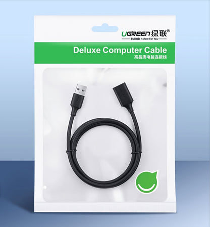 Удължител USB 3.0 UGREEN US129, 5m, Черен