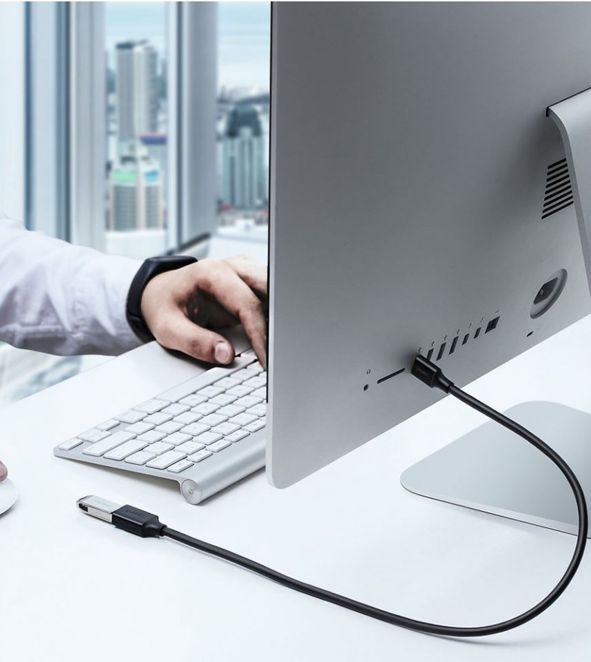 Удължител USB 3.0 UGREEN US129, 5m, Черен