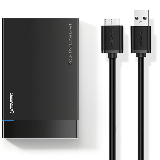 UGREEN US221 Стойка за HDD / SSD SATA 2,5 инча, USB 3.2, черна