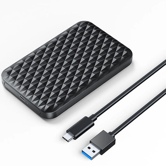 Rack Orico 2520C3-V1 за HDD / SSD SATA 2.5 инча, USB-C, Черен