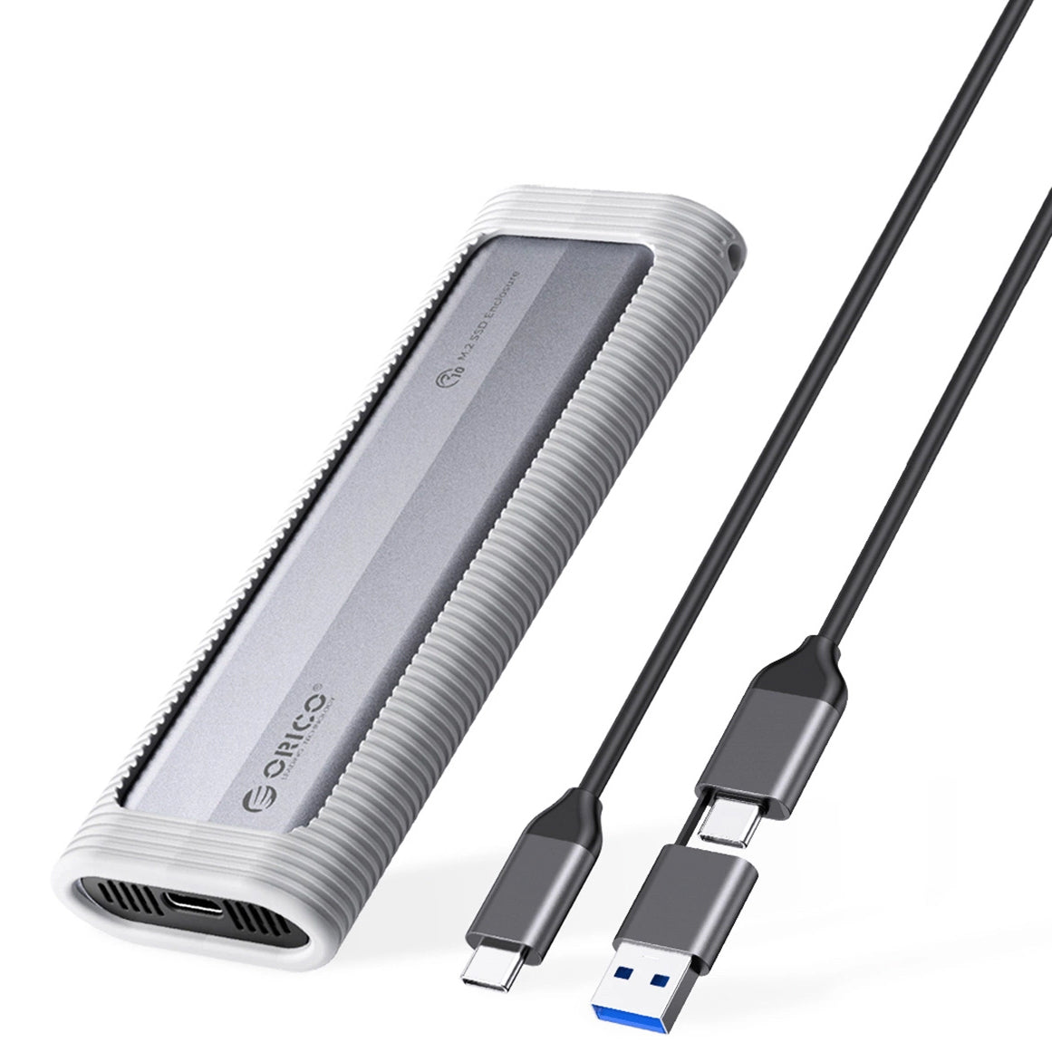 Rack Orico AXM2S-G2-V1 за SSD M.2 NVMe / NGFF, Сив