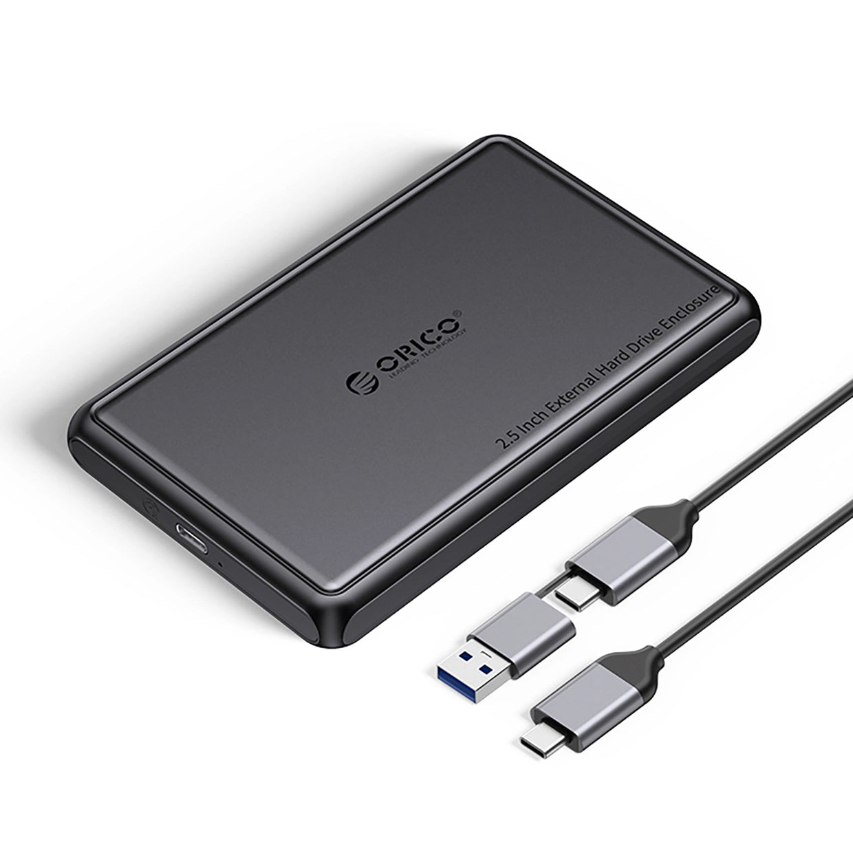 Органайзер Orico DDL25-C3 за HDD / SSD SATA 2.5 инча, USB-C, Черен