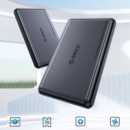 Органайзер Orico DDL25-C3 за HDD / SSD SATA 2.5 инча, USB-C, Черен