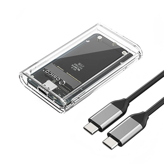 Rack Orico TC10-MS за SSD mSATA, прозрачен