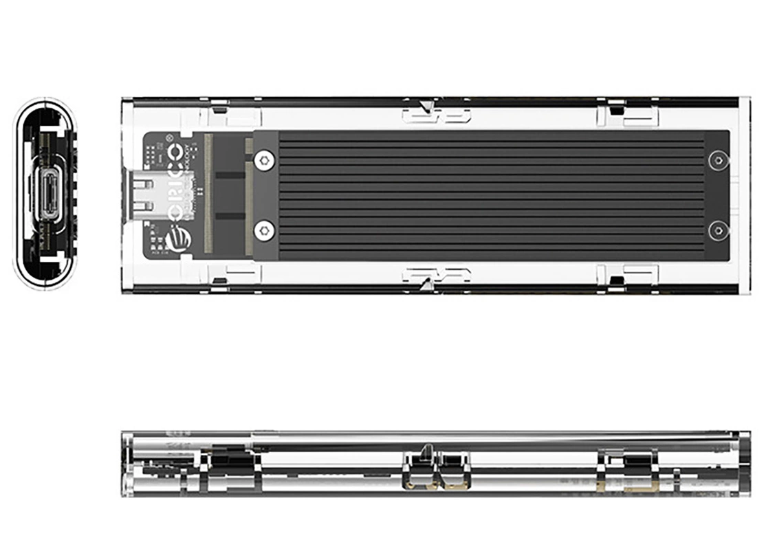 Rack Orico TCM2-C3 за SSD M.2 NVMe, Черен