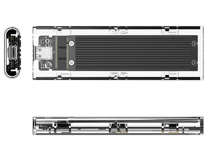 Rack Orico TCM2-C3 за SSD M.2 NVMe, Черен
