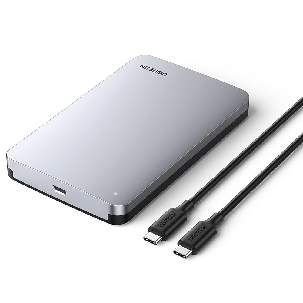 Rack UGREEN CM300 (70499) за HDD / SSD SATA 2.5inch, USB-C, Сив