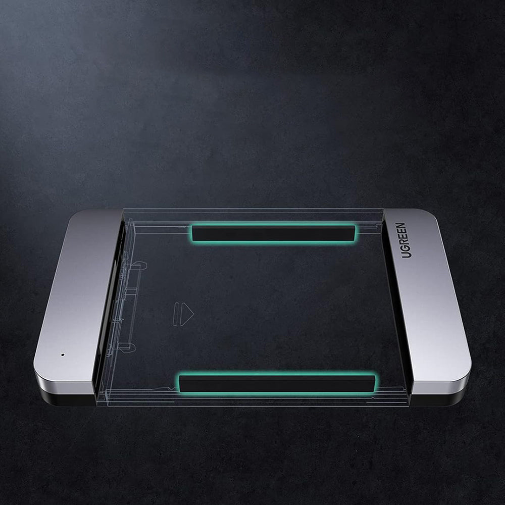 Rack UGREEN CM300 (70499) за HDD / SSD SATA 2.5inch, USB-C, Сив