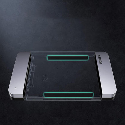 Rack UGREEN CM300 (70499) за HDD / SSD SATA 2.5inch, USB-C, Сив