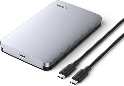 Стойка UGREEN CM300 за HDD / SSD SATA 2,5 инча, USB 3.1, сива 