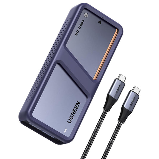 Стойка UGREEN D703 (65727) за SSD M.2 NVMe, Черна