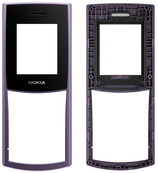 Преден капак за Nokia 105 4G 2nd Edition, лилав