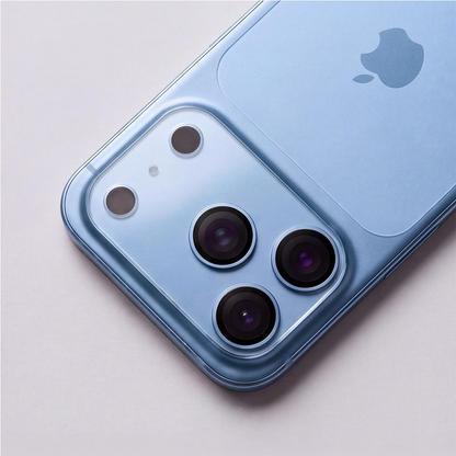 Tech-Protect Cam Fit+ Rear Camera Protection Frame for Apple iPhone 18 Pro, Tempered Glass, Transparent