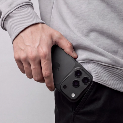 Рамка за защита на задна камера Tech-Protect Camalloy Fit+ за Apple iPhone 18 Pro Max, алуминий, черна