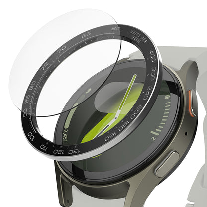 Рамка за защита Ringke Premium Styling за Samsung Galaxy Watch7 44mm, Модел 1, Черна