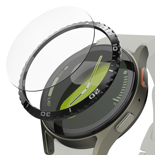 Рамка за защита Ringke Styling за Samsung Galaxy Watch7 40mm, Модел 6, Черна