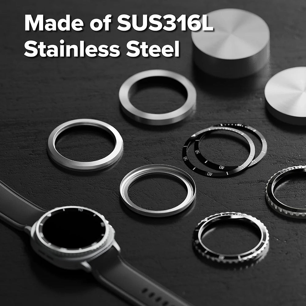 Ringke Premium Styling Protection Frame for Samsung Galaxy Watch8 Classic, Black