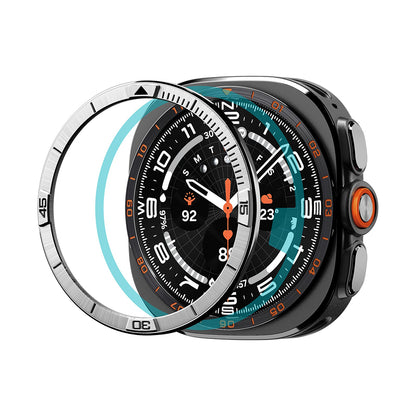 Рамка за защита Spigen Tune Pilot за Samsung Galaxy Watch Ultra2, сребриста ACS11616