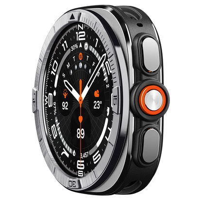 Рамка за защита Spigen Tune Pilot за Samsung Galaxy Watch Ultra2, сребриста ACS11616