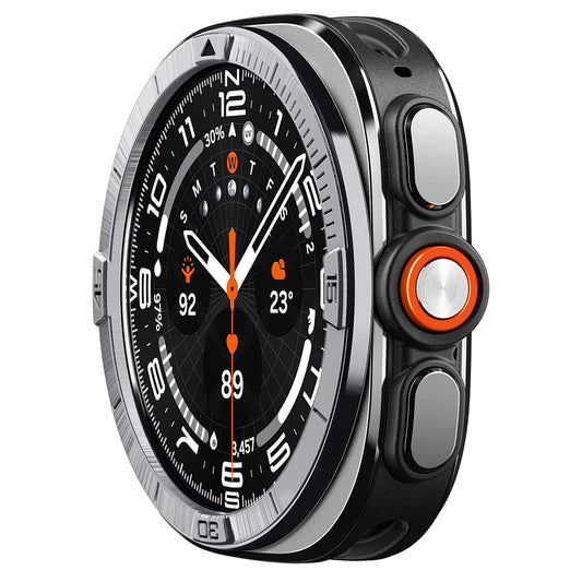 Рамка за защита Spigen Tune Pilot за Samsung Galaxy Watch Ultra2, сребриста ACS11616